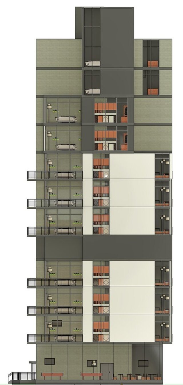 Freelance architectural support: Revit modeling & AutoCAD drafting image 3
