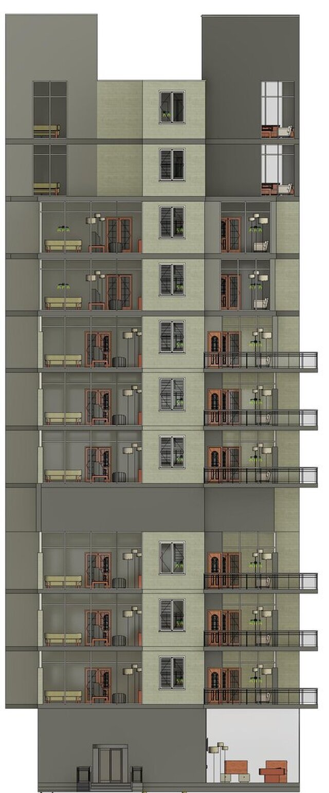 Freelance architectural support: Revit modeling & AutoCAD drafting image 5