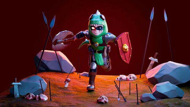 I will sculpt and deliver production-ready 3D characters from your concept image 5