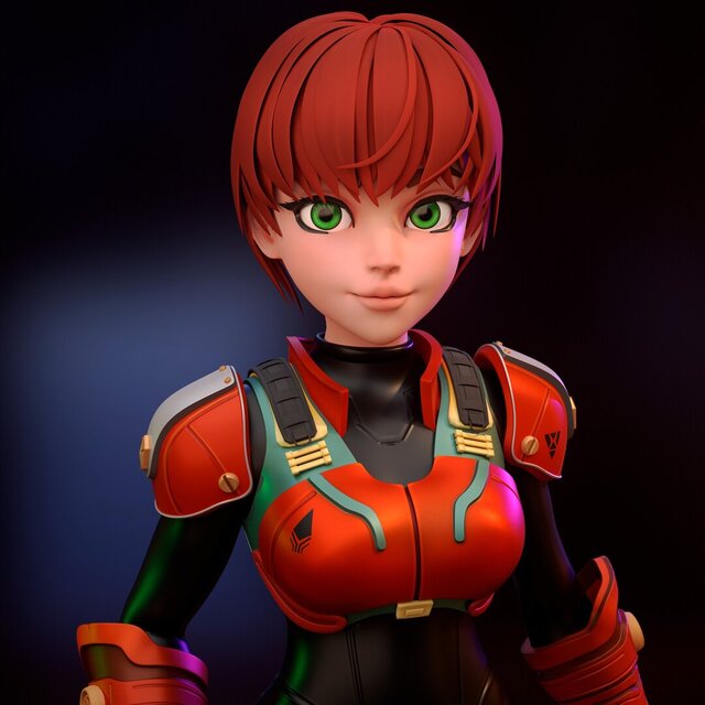 I will sculpt and deliver production-ready 3D characters from your concept