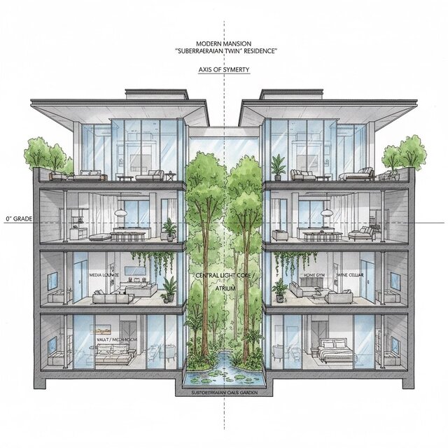 I will draft unique Airbnb floor plans and conceptual architectural layouts image 3