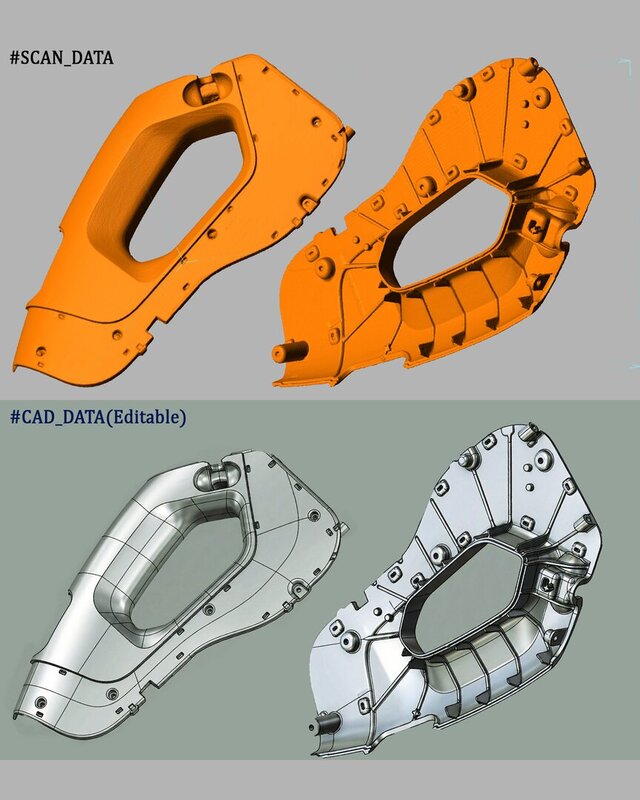 I offer scan-to-CAD conversion and deliver clean, editable SolidWorks models image 4