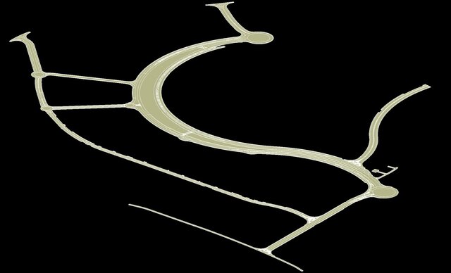 I will create topographic maps and roads network