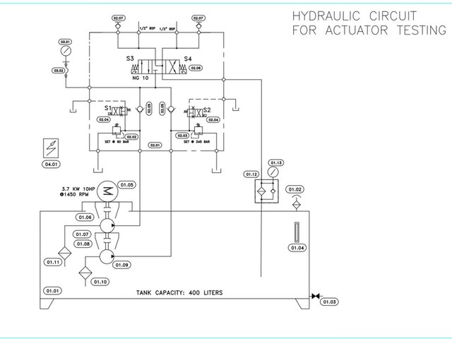 I offer hydraulic systems design and engineering services