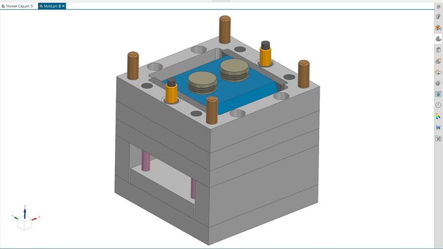 I will create 3D product injection mold tool design image 3