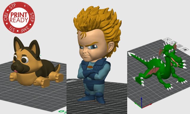 I will create custom toy designs for 3D printing in Blender image 2