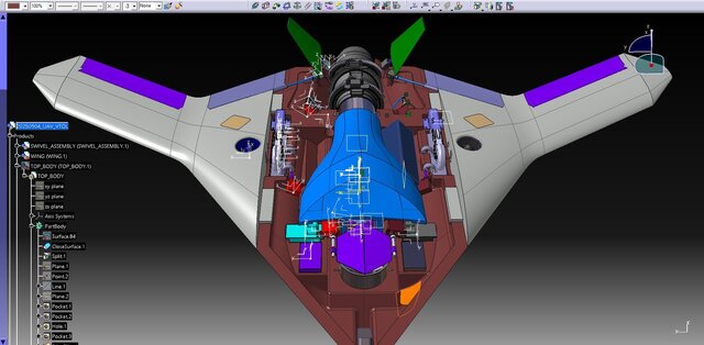 I offer advanced UAV & VTOL system development – Concept, layout, CFD & class-A CAD image 9