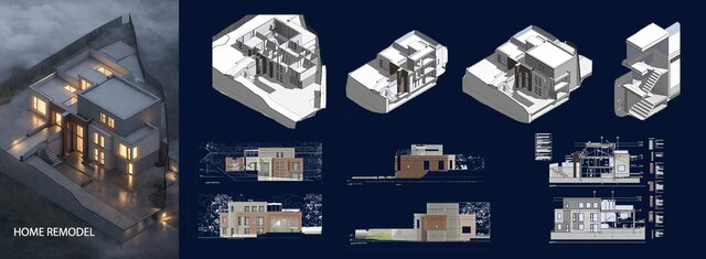 I design full Revit workflows with technical drafting & modeling including parametric Revit families image 4