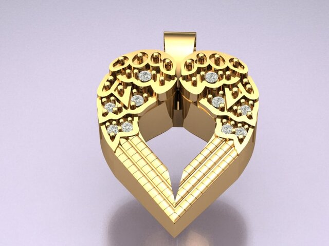 I can make custom 3D pendant design for you