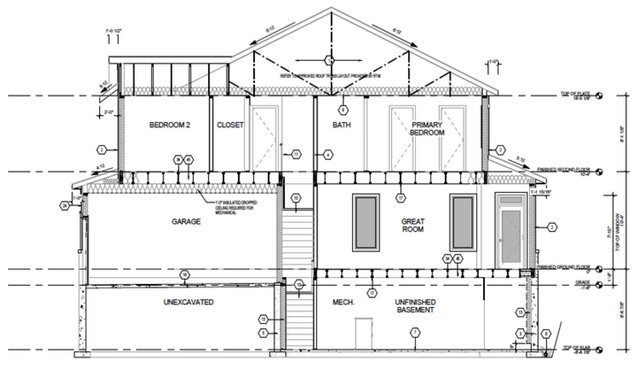 I offer residential permit & construction drawings for homes