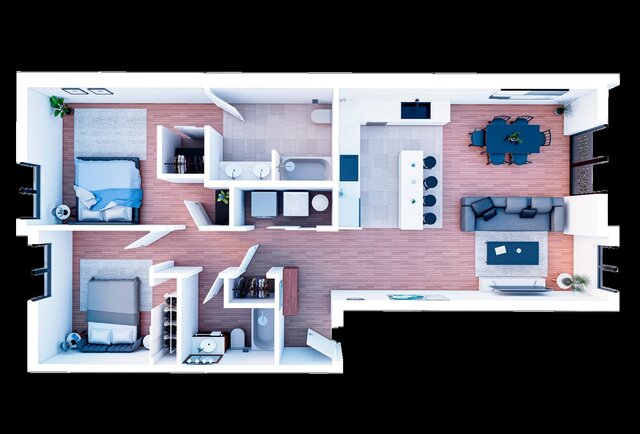 I will create a 3D rendering of your architecture/development project with SketchUp & Revit