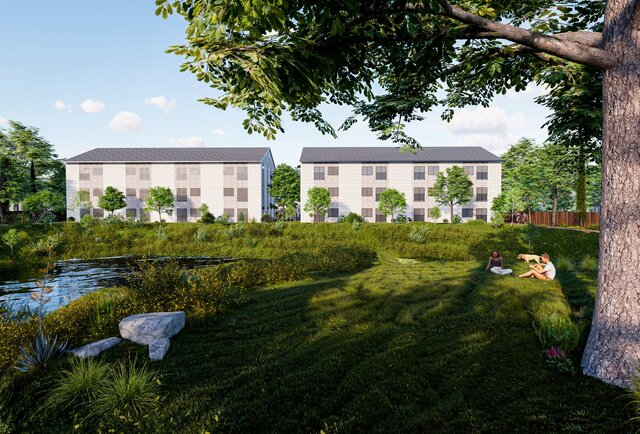 I will create a 3D rendering of your architecture/development project with SketchUp & Revit image 2