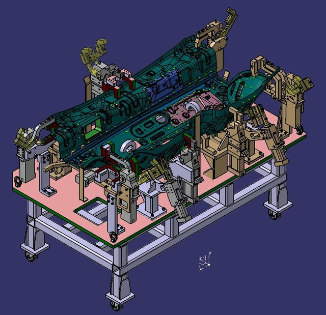 I offer automotive BIW fixture & tooling design with CATIA V5 and FIDES image 3