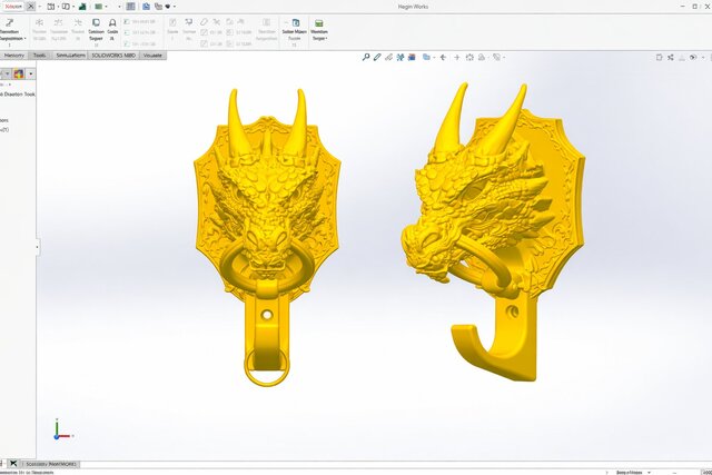 I will create a custom 3D CAD printable models for 3D printing and manufacturing