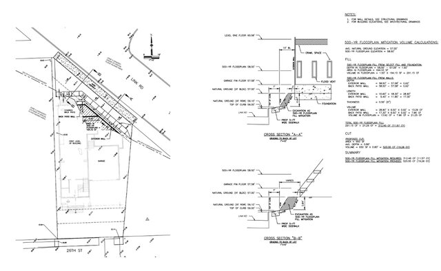 I will create civil drawings for site development permitting and house improvements image 5