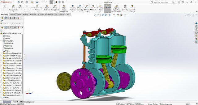 I will create a 3D model based on your 2D drawing (SolidWorks) image 6