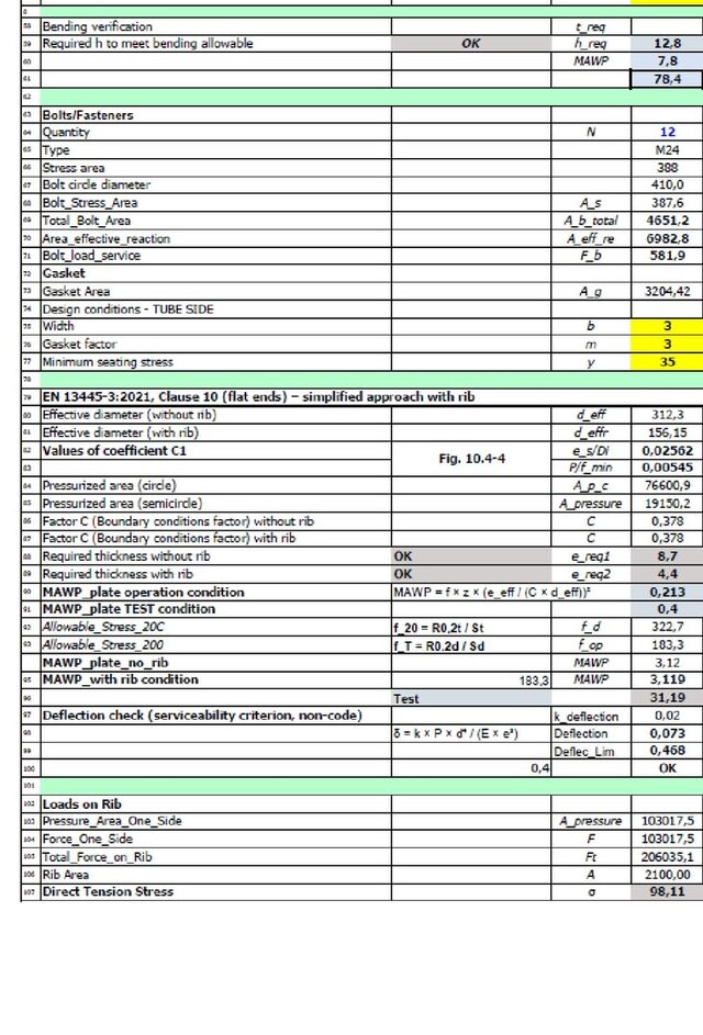 I offer pressure vessel mechanical design & calculation (EN / ASME / PED) image 2