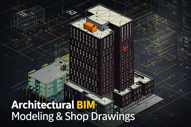 I will do bim MEP & ACS  modeling, coordinated & shop drawings image 9