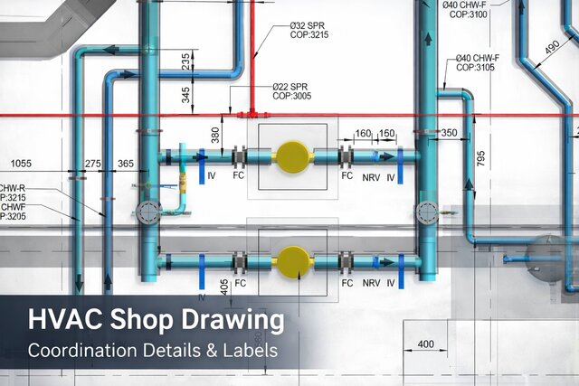 I will do bim MEP & ACS  modeling, coordinated & shop drawings image 3